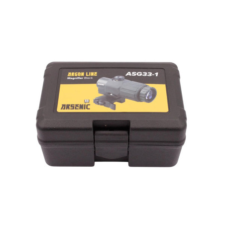 MAGNIFICADOR ASG33 ARSENIC NEGRO 3x AUMENTO· VSGUN