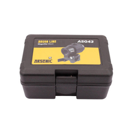 MAGNIFICADOR ASG43 ARSENIC NEGRO AUMENTO 3X · VSGUN