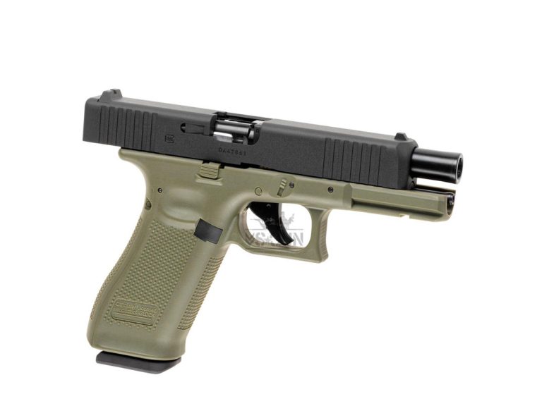 Pistola Glock 17 Gen 5 CO2 green