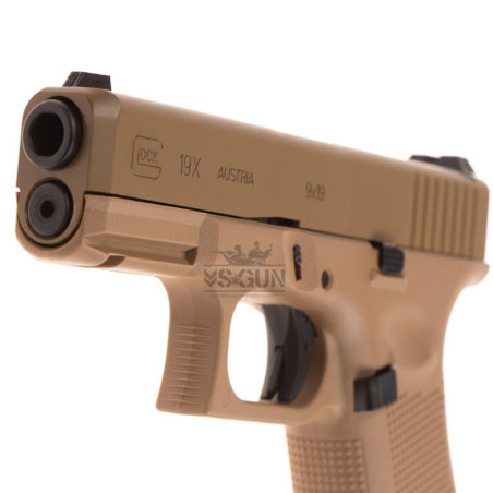 PISTOLA GBB GLOCK 17X UMAREX TAN  · VSGUN