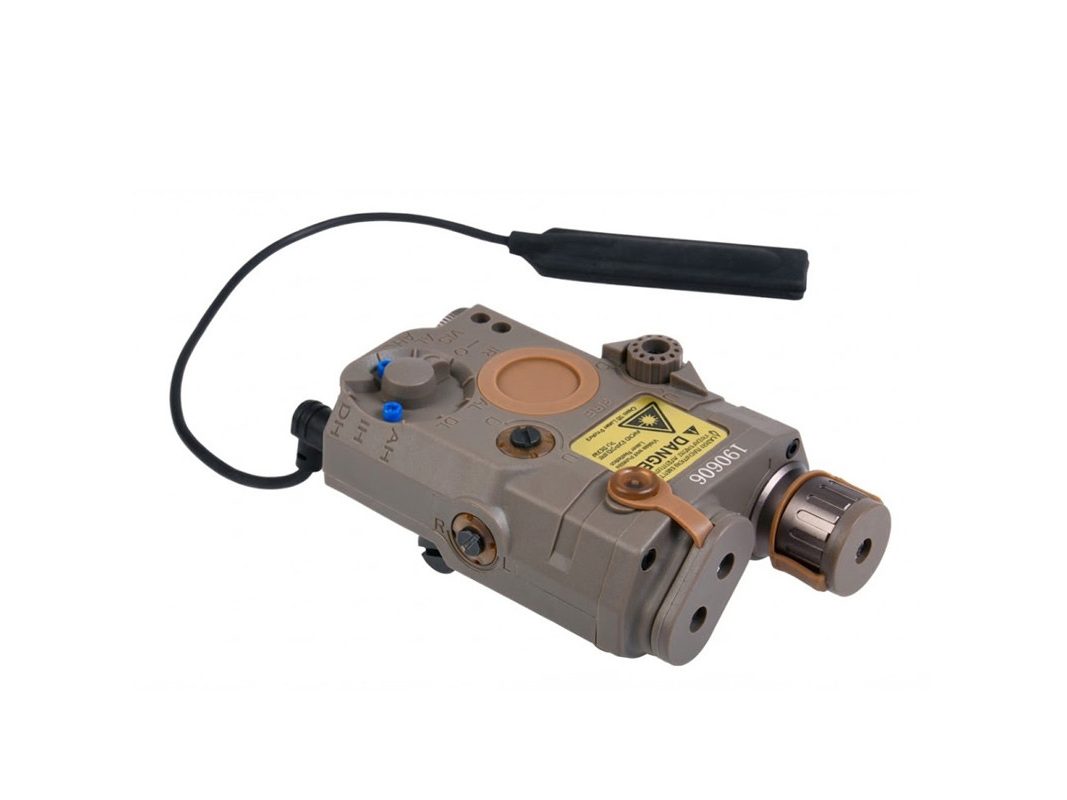 AN/PEQ Element láser rojo linterna 175 lumenes tan