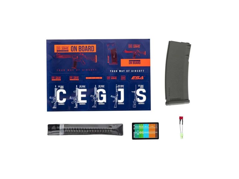 Cargadores negro Réplica Specna Arms SA-F05 Flex Gen2 HAL ETU