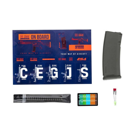 Cargadores negro Réplica Specna Arms SA-F05 Flex Gen2 HAL ETU