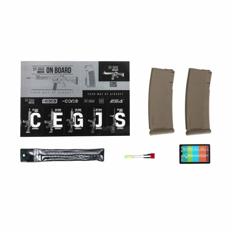 cargadores tan Specna Arms  SA-C04 Core Gen.2 HAL ETU