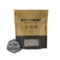 Bolas Raccoon Bio Premium 0,36 gramos Blancas 1/2KG 1400 bbs